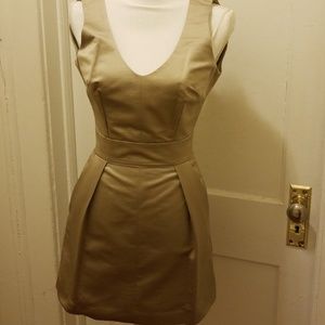 French connection  taupe color  dress sz6
